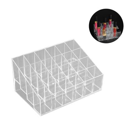 Tattoo Ink Display Stand Holder Empty Rack Acrylic Clear Cosmetic Storage Tattoo Supplies Lipsticks Manicure Tool Organizer Storage