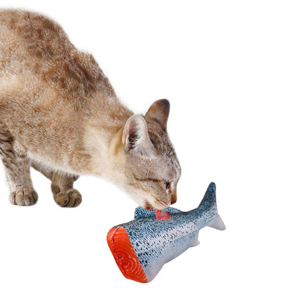 Legendog Creative Fish Shape Pet Toy Fish Shape Bite Resistant Catnip Cat Toy Pet Chew Toy Pet Interaction Training Supplies