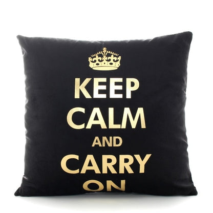 Black Golden Leaves Cushion Brozing Gold Foil Cushion Decorative Pillows Home Decor Throw Pillow Almofadas Decorativas Para Sofa