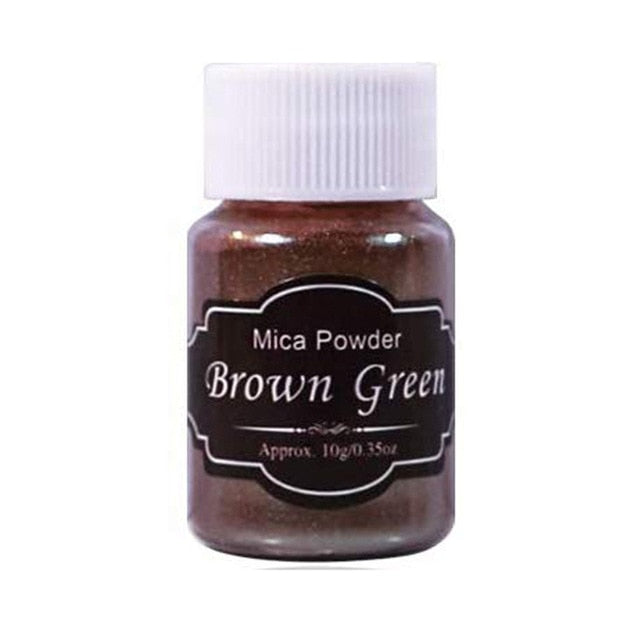 Pearl Mica Powder Epoxy Resin Dye 14 Colors Powder Pigments for DIY Arts, Crafts , Paint, Nail Polish, Soap Making, Coloring Mix