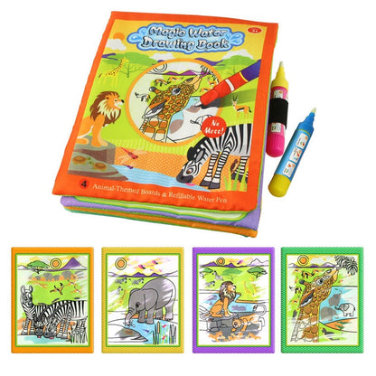 Magic Water Drawing Books Coloring Books Doodle & Magic Pen Painting Drawing Board Children DIY Painting Toys Birthday Gifts