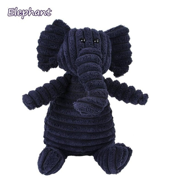 Corduroy Dog Toys for Small Large Dogs Animal Shape Plush Pet Puppy Squeaky Chew Bite Resistant Toy Pets Accessories Supplies