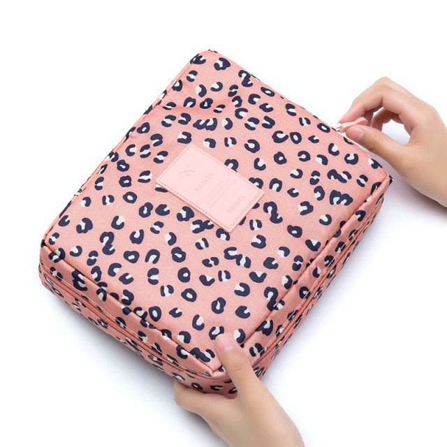 Outdoor Girls Make up Organizer Cases Women Cosmetic Bag Waterproof Female Storage Makeup Cases