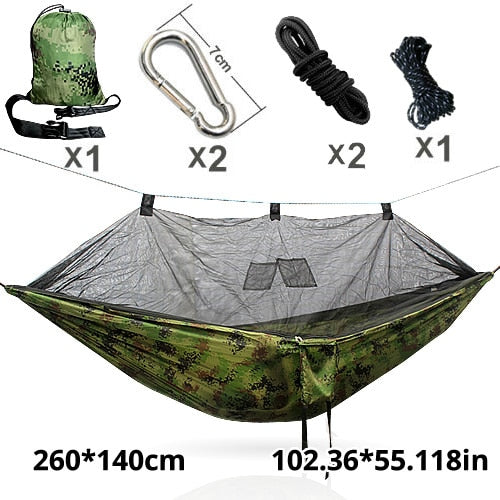 Hammack Hamock Camping Mosquito Net Hammock Hammac Hammock Single