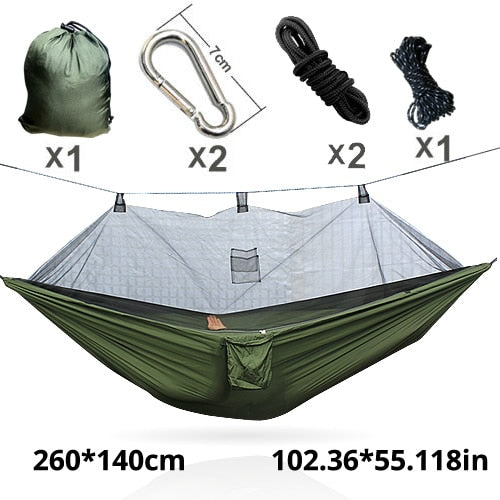 Hammack Hamock Camping Mosquito Net Hammock Hammac Hammock Single