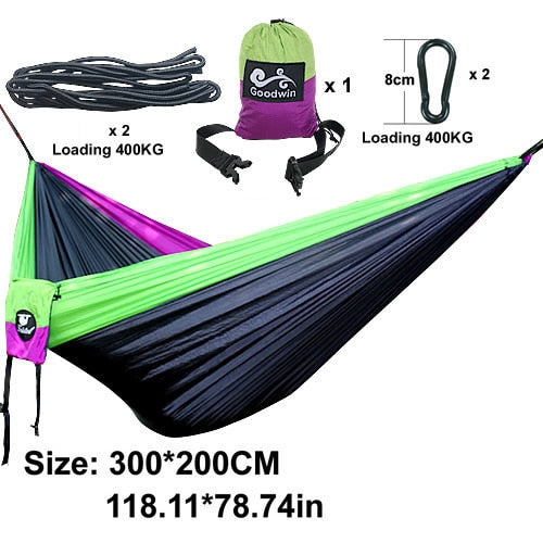 Double Hammock Swing Camping Hammock Moodes Spring Outdoor Swing Outdoors Furniture Garden Bed Hamaca Hamock hammac hammoc