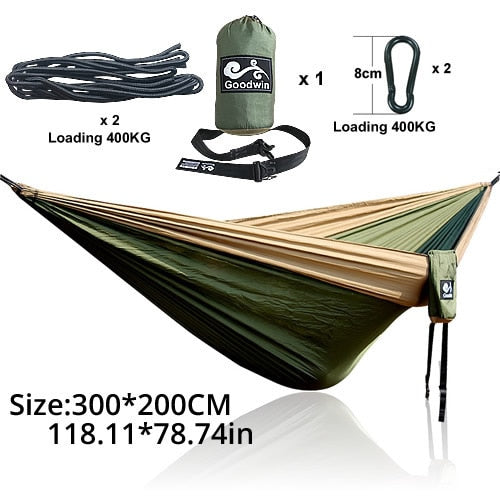 Double Hammock Swing Camping Hammock Moodes Spring Outdoor Swing Outdoors Furniture Garden Bed Hamaca Hamock hammac hammoc