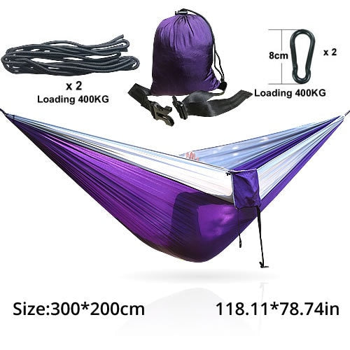 Double Hammock Swing Camping Hammock Moodes Spring Outdoor Swing Outdoors Furniture Garden Bed Hamaca Hamock hammac hammoc