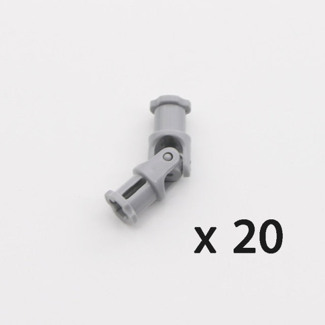 Technical Parts Universal Joint Connector Building Blocks 3L Cardan Joint 61903 62520 Bulk Bricks DIY Educational STEM Toys