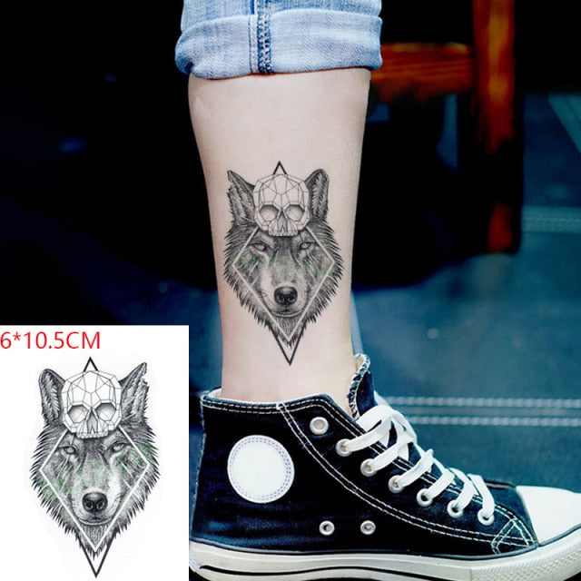 Waterproof Temporary Tattoo Stickers Moon Hill forest star Fake Tatto Flash Tatoo Tatouage Body Art Hand Foot for Girl Women Men