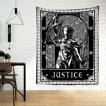 Tarot Tapestry Wall Hanging Witchcraft Divination Bed Sheet Beach Mat Bohemian Hippie TAPIZ Wall Home Decor