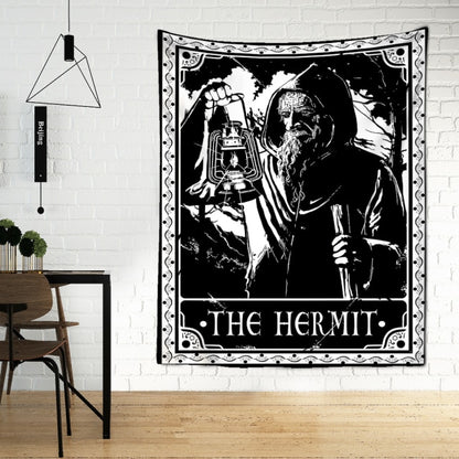 Tarot Tapestry Wall Hanging Witchcraft Divination Bed Sheet Beach Mat Bohemian Hippie TAPIZ Wall Home Decor