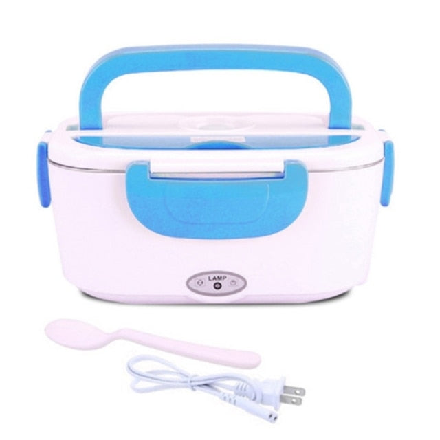 12/110/220V Portable Electric Heated Lunch Box Bento Boxes Car Food Rice Container Warmer Car Home Rice Box Cooker