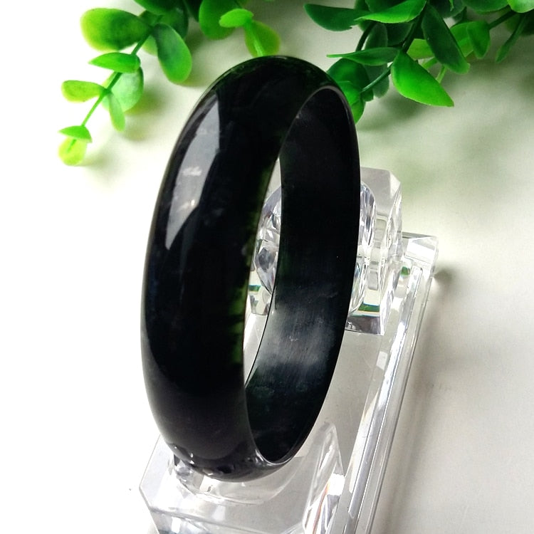 Chinese Natural jades bangle Beautiful bracelets diameter Christmas Free shipping 59-61