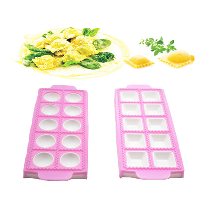 Practical Italian Dumplings Mold DIY Ravioli Fondant Mold Cake Decoration Mousse Chocolate Silicone Mold Kitchen Baking Tools