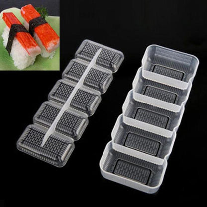 Hot Sale Sushi Maker DIY Sushi Mold Japanese Roll Rice Mold Kitchen Tools Bazooka Vegetable Meat Rolling Sushi Making Machine