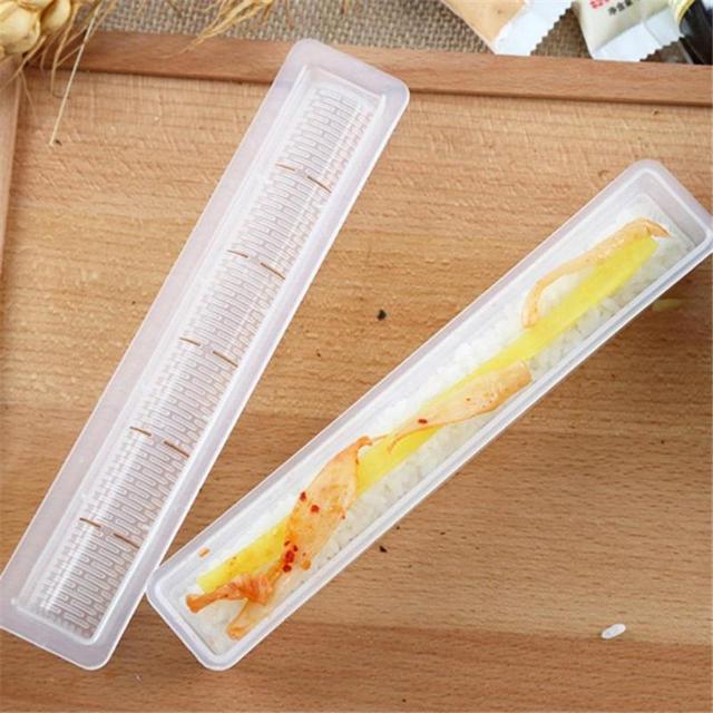 Hot Sale Sushi Maker DIY Sushi Mold Japanese Roll Rice Mold Kitchen Tools Bazooka Vegetable Meat Rolling Sushi Making Machine