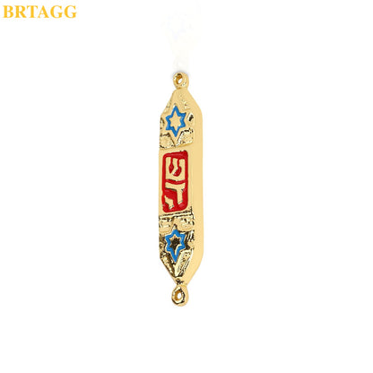 BRTAGG Mezuzah Case, 9cm Height, Star Of David Jewish Judaism Israel Gifts