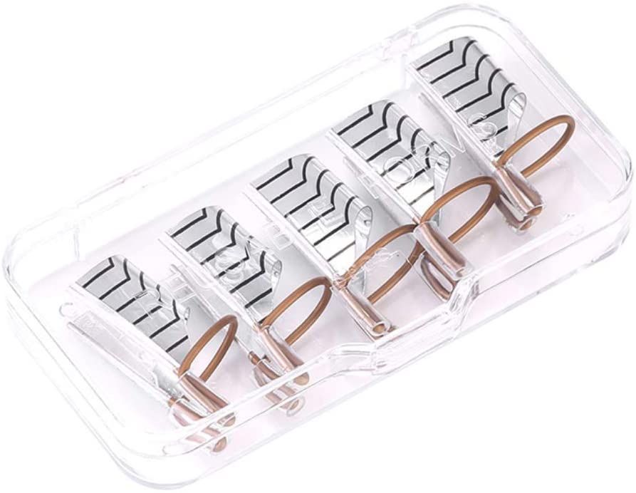 Silver Metal Reusable Nail Form Box (Box of 5pcs)