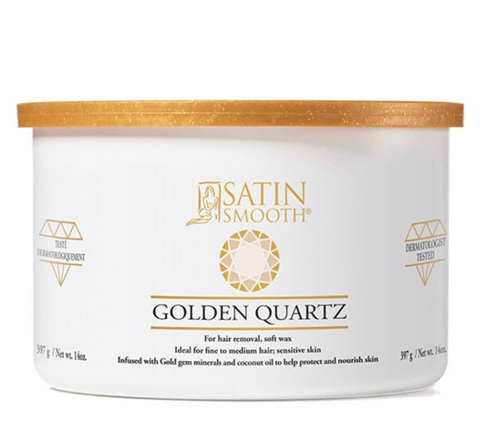 Satin Smooth #Golden Quartz - Luxury Soft Wax (14oz) [SSW814142]