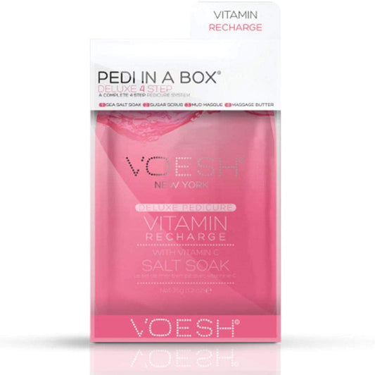 VOESH Pedi In A Box Deluxe 4 Step - Vitamin Recharge