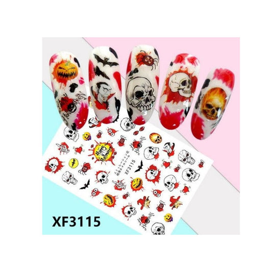 Nail Sticker - Halloween - XF3115