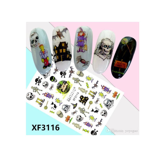 Nail Sticker - Halloween - XF3116